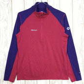 【Women's M パープル系】 Marmot ( マーモット ) クライムウール ストレッチ ジップ Climb Wool Stretch Zip ロングスリーブ ジップネック シャツ MJK-F5586W Asian Women's ウール ロングスリーブシャツ - 【公式】2ndGEAR(セカンドギア)Webショップ【登山用品・アウトドア用品専門 買取販売店】