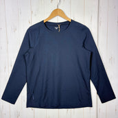 【Women's S ブルー系】 Houdini ( フーディニ ) ウィメンズ カバー クルー W's Cover Crew 158694 BLUE ILLUSION z00055970 BLUE ILLUSION 化繊 ロングスリーブTシャツ クルーネック インナ