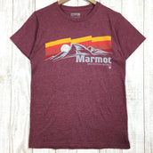 【Men's S レッド系】Marmot ( マーモット ) サンセッター ハーフスリーブ Tシャツ Sunsetter H/S T-Shirt 速乾 TOMLGA4331 International Men's コットン ショートスリーブTシャツ クルーネック インナー シャツ トップス ウェア - 【公式】2ndGEAR(セカンドギア)Webショップ【登山用品・アウトドア用品専門 買取販売店】