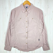 【Women's S ベージュ系】 2022 Patagonia ( パタゴニア ) ロングスリーブ セルフガイデッド ハイク シャツ Long-Sleeved Self-Guided Hike Shirt STYM ポリエステル ウェア トップス インナー シャツ ロ