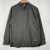 【Men's L ブラウン系】 Black Brick ( ブラックブリック ) ハイブリッド メリノ シャツ Hybrid Merino Shirts ウール ウェア トップス インナー シャツ ロングスリーブTシャツ クルーネック ウール z00056529