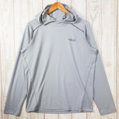 【Men's L チャコール系】 Rab ( ラブ ) フォースフーディ Force Hoody ポリエステル QBL-09 Men's 化繊 ロングスリーブシャツ インナー シャツ トップス ウェア - 【公式】2ndGEAR(セカンドギア)Webショップ【登山用品・アウトドア用品専門 買取販売店】