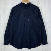 【Men's L ネイビー系】 Ridge Mountain Gear ( リッジマウンテンギア ) ベーシック ロングスリーブ シャツ Basic Long Sleeve Shirt ポリエステル ウェア トップス インナー シャツ ロングスリーブシャツ 化繊 z