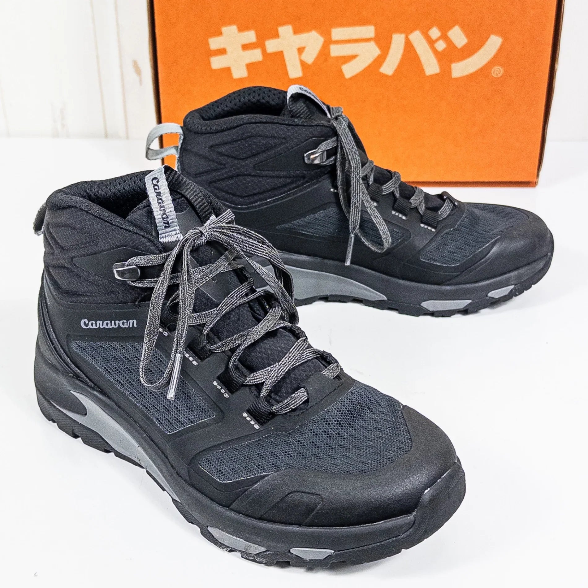 Unisex 23.0cm ブラック系】 Caravan ( キャラバン ) C1_DL MID 
