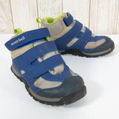 【Kid's 21.0cm ブルー系】 Montbell ( モンベル ) マーセドブーツ キッズ 1129368 Asian Kid's トレッキングブーツ フットウェア