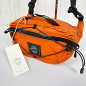 【OneSize オレンジ系】 Rawlow Mountain Works ( ロウロウマウンテンワークス ) ナッツパック Nuts Pack ナイロン バッグ ストレージ ウエストバッグ ヒップパック z00056725 ウエストバッグ ヒップパック バッグ