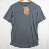 【Men's S グレー系】 2017 Patagonia ( パタゴニア ) ショートスリーブ ナイン トレイルズ シャツ S/S Nine Trails Shirt ポリエステル ウェア トップス インナー シャツ ショートスリーブTシャツ クルーネック 化繊 - 【公式】2ndGEAR(セカンドギア)Webショップ【登山用品・アウトドア用品専門 買取販売店】