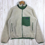 【Men's S アイボリー系】 Patagonia ( パタゴニア ) クラシック レトロx ジャケット Classic Retro-X Jacket 入手困難 23055 International Men's NAE Natural / Elm Green フリ - 【公式】2ndGEAR(セカンドギア)Webショップ【登山用品・アウトドア用品専門 買取販売店】