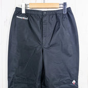 【Women's M-Short ブラック系】 Montbell ( モンベル ) ストーム クルーザー パンツ Storm Cruiser Pants ナイロン ウェア ボトムス ロングパンツ レインシェル GORE-TEX-3L ( ゴアテックス・3レイヤー ) z000526 - 【公式】2ndGEAR(セカンドギア)Webショップ【登山用品・アウトドア用品専門 買取販売店】