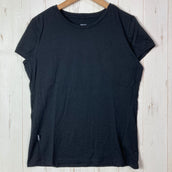 【Women's M ブラック系】 Icebreaker ( アイスブレーカー ) スーパーファイン ウルトラライト 150 ティー メリノウール ウェア トップス インナー シャツ ショートスリーブTシャツ クルーネック ウール z00055019 ウール ショート