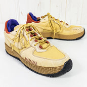 【Women's 24.5cm ベージュ系】 Nike ( ナイキ ) エア フォース 1 ワイルド Air Force 1 Wild Wheat Gold フットウェア スニーカー ライフスタイルシューズ z00053162 Wheat Gold スニーカー ライフスタイルシュ