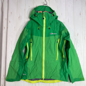 【Men's S グリーン系】 Berghaus ( バーグハウス ) チベッタ 2 シェルジャケット Civetta II Shell Jacket ナイロン ウェア トップス アウター ジャケット ハードシェル GORE-TEX Proshell( ゴアテックス