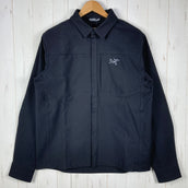 【Men's S ブラック系】 Arcteryx ( アークテリクス ) クロニン コットン オーバーシャツ Cronin Cotton Overshirt コットン ウェア トップス インナー シャツ ロングスリーブシャツ コットン z00055195 コットン