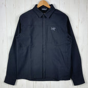 【Men's S ブラック系】 Arcteryx ( アークテリクス ) クロニン コットン オーバーシャツ Cronin Cotton Overshirt コットン ウェア トップス インナー シャツ ロングスリーブシャツ コットン z00055195 コットン