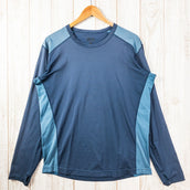 【Men's OneSize ネイビー系】 Mountain Hardwear ( マウンテンハードウェア ) ロングスリーブ ベースレイヤー シャツ Long Sleeve Base Layer Shorts ポリエステル Men's 化繊 ロングスリーブTシャツ クルーネ - 【公式】2ndGEAR(セカンドギア)Webショップ【登山用品・アウトドア用品専門 買取販売店】
