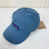 【Unisex OneSize ブルー系】 2024 Patagonia ( パタゴニア ) P-6 ラベル トラッド キャップ P-6 Label Trad Cap Utility Blue オーガニックコットン ウェア ウェア小物 ヘッドウェア キャップ z00056415
