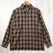 【Unisex L ブラウン系】 Yamatomichi ( 山と道 ) メリノ シャツ Merino Shirt Brown Check メリノウール ウェア トップス インナー シャツ ロングスリーブシャツ ウール z00050305 Brown Check ウー - 【公式】2ndGEAR(セカンドギア)Webショップ【登山用品・アウトドア用品専門 買取販売店】