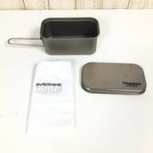 【OneSize シルバー系】 Evernew ( エバニュー ) マルチ ボックス Multibox チタン チタニウム クッカー コッフェル メスティン EBY217 クッカー コッフェル クックウェア - 【公式】2ndGEAR(セカンドギア)Webショップ【登山用品・アウトドア用品専門 買取販売店】