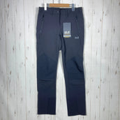 【Women's 38 ブラック系】 Jackwolfskin ( ジャックウルフスキン ) エキソライト マウンテン パンツ Exolight Mountain Pants Alpinschule Innsbruck(山岳ガイド団体) ナイロン ウェア ボトムス ロング
