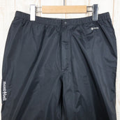 【Men's M-L ブラック系】 Montbell ( モンベル ) ストームクルーザー パンツ ゴアテックス ナイロン 1128562 Asian Men's GORE-TEX-3L ( ゴアテックス・3レイヤー ) レインシェル ロングパンツ ボトムス ウェア - 【公式】2ndGEAR(セカンドギア)Webショップ【登山用品・アウトドア用品専門 買取販売店】
