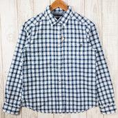 【Women's M ネイビー系】 Marmot ( マーモット ) キューディー ブロック チェック ロングスリーブ シャツ QD Blick Check Long Sleeve Shirt ポリエステル TOWLJB76 Asian Women's シアサッカ- - 【公式】2ndGEAR(セカンドギア)Webショップ【登山用品・アウトドア用品専門 買取販売店】