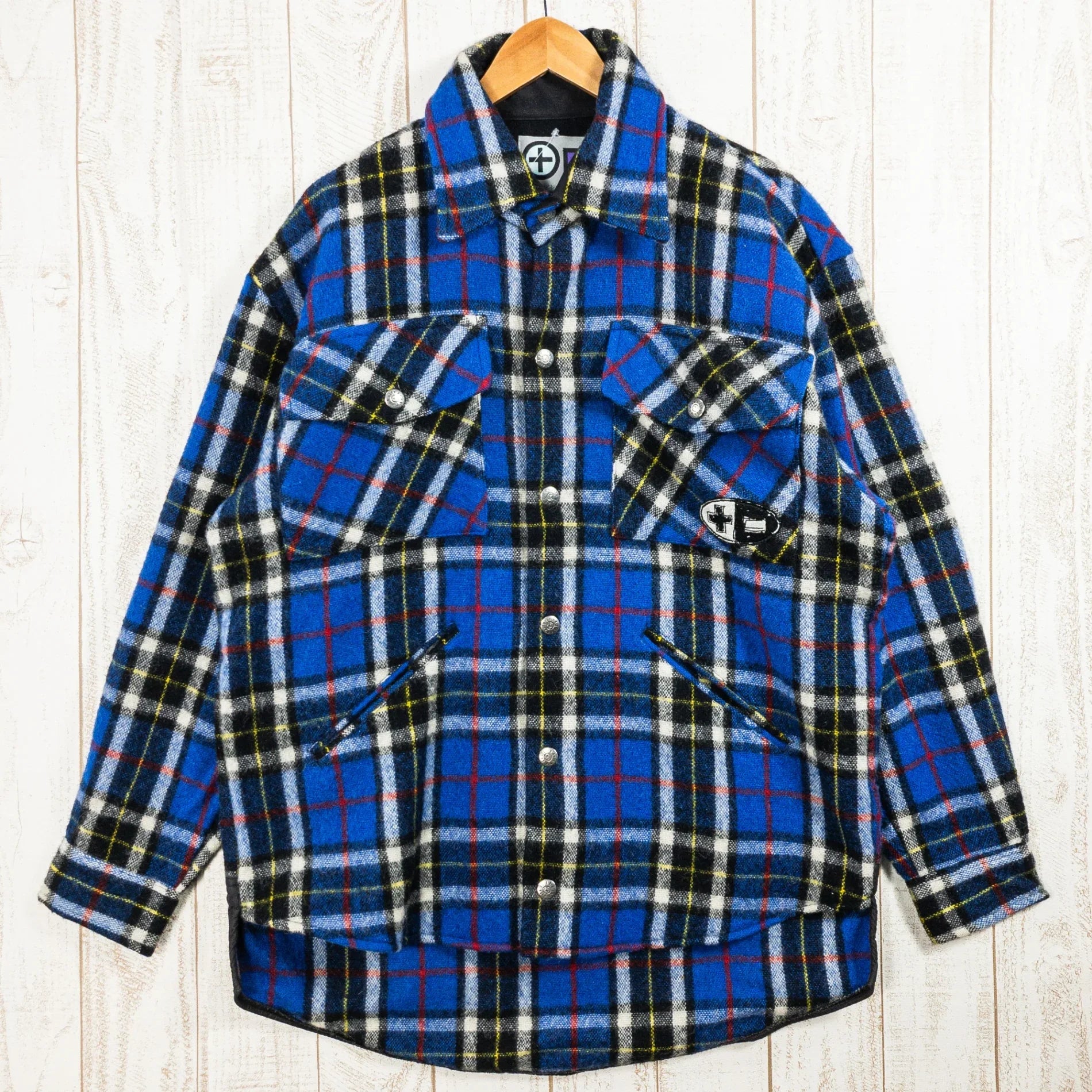 【Men's M ブルー系】 Chiemsee（キムジー） ウール フランネル ジャケット Wool Flannel Jacket ウール Men's  ウール アウター ジャケット トップス ウェア Men's M ブルー系】 Chiemsee（キムジー） ウール フランネル