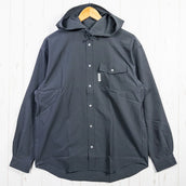 【Men's M グレー系】 Ridge Mountain Gear ( リッジマウンテンギア ) フーデッド ロングスリーブ シャツ Hooded Long Sleeve Shirt Coast Grey ポリエステル ウェア トップス インナー シャツ フーデ - 【公式】2ndGEAR(セカンドギア)Webショップ【登山用品・アウトドア用品専門 買取販売店】
