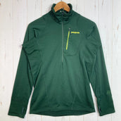 男士 XS 绿色 2014 Patagonia Regulator R1 抓绒套头衫 SMKG 涤纶上衣外套抓绒衫 z00