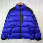 Men's Medium Blue Mountain Hardwear Subzero Down Jacket Reissue. This down jacket features a down insulated outer layer.