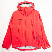 【Men's S レッド系】 Mammut ( マムート ) ゴアテックス サンダーストーム レインジャケット GORE-TEX Thunderstorm Rain Jacket ナイロン ウェア トップス アウター ジャケット ハードシェル GORE-TEX ( - 【公式】2ndGEAR(セカンドギア)Webショップ【登山用品・アウトドア用品専門 買取販売店】