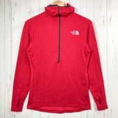 【Women's M レッド系】 The North Face ( ザ・ノースフェイス ) パワードライ グリッド フーディ Powerdry Grid Hoodie ポリエステル ウェア トップス アウター ジャケット フリース ポーラテック・パワードライ z000