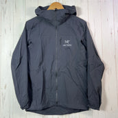 男士 XS 黑色 Arcteryx Squamish 连帽尼龙防风夹克 (z00055416)