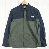 【Unisex S グリーン系】 The North Face ( ザ・ノースフェイス ) ロングスリーブ ヌプシ シャツ L/S Nuptse Shirt NR11961 Asian Unisex 化繊 ロングスリーブシャツ インナー シャツ トップス ウェア - 【公式】2ndGEAR(セカンドギア)Webショップ【登山用品・アウトドア用品専門 買取販売店】