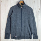 Woolpower 400全拉链外套,男女通用,小号,灰色。美利奴羊毛抓绒外套。产品代码:z00057101。