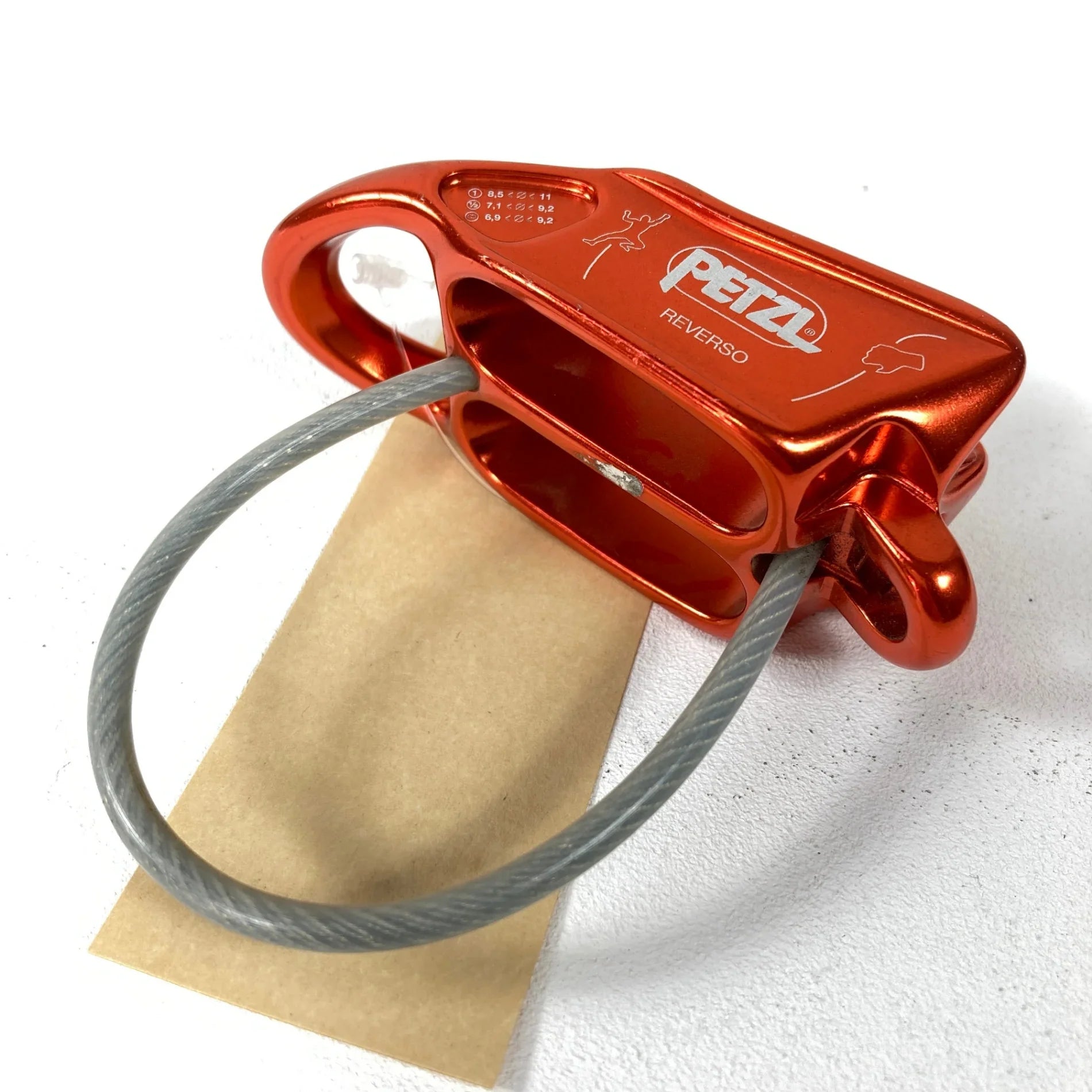 OneSize オレンジ系】 Petzl ( ペツル ) ルベルソ ロッククライミング 
