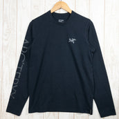 【Men's XS ブラック系】 Arcteryx ( アークテリクス ) キャプティブ アークワード ロングスリーブ Captive Arc Word Long Sleeve オーガニックコットン X000006544 Men's コットン ロングスリーブTシャツ - 【公式】2ndGEAR(セカンドギア)Webショップ【登山用品・アウトドア用品専門 買取販売店】