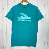 【Men's S グリーン系】 2017 Patagonia ( パタゴニア ) フライング フィッシュ ティー Flying Fish Tee オーガニックコットン ウェア トップス インナー シャツ ショートスリーブTシャツ クルーネック コットン z00059