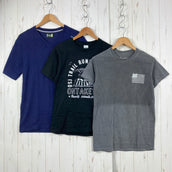 【Unisex S ネイビー系】 Tasc ( タスク ) ・ダナー他 コットン ティーシャツ 計3点セット バルク販売 卸売り ウェア トップス インナー シャツ ショートスリーブTシャツ クルーネック コットン z00059848 コットン ショートスリーブTシ