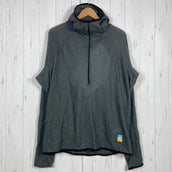 【Unisex XL グレー系】 Senchi Designs ( センチデザインズ ) アルファ 90 フーディ ウィズ ハーフジップ Alpha 90 Hoodie W Half Zip Dark Sage 入手困難 ポリエステル ウェア トップス アウター ジャ