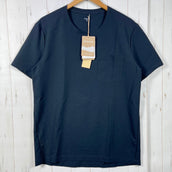 Houdini Men's Cover Tee, Size M, Black (840018, True Black, z00055927), Synthetic Short Sleeve Shirt, Undershirt, Top