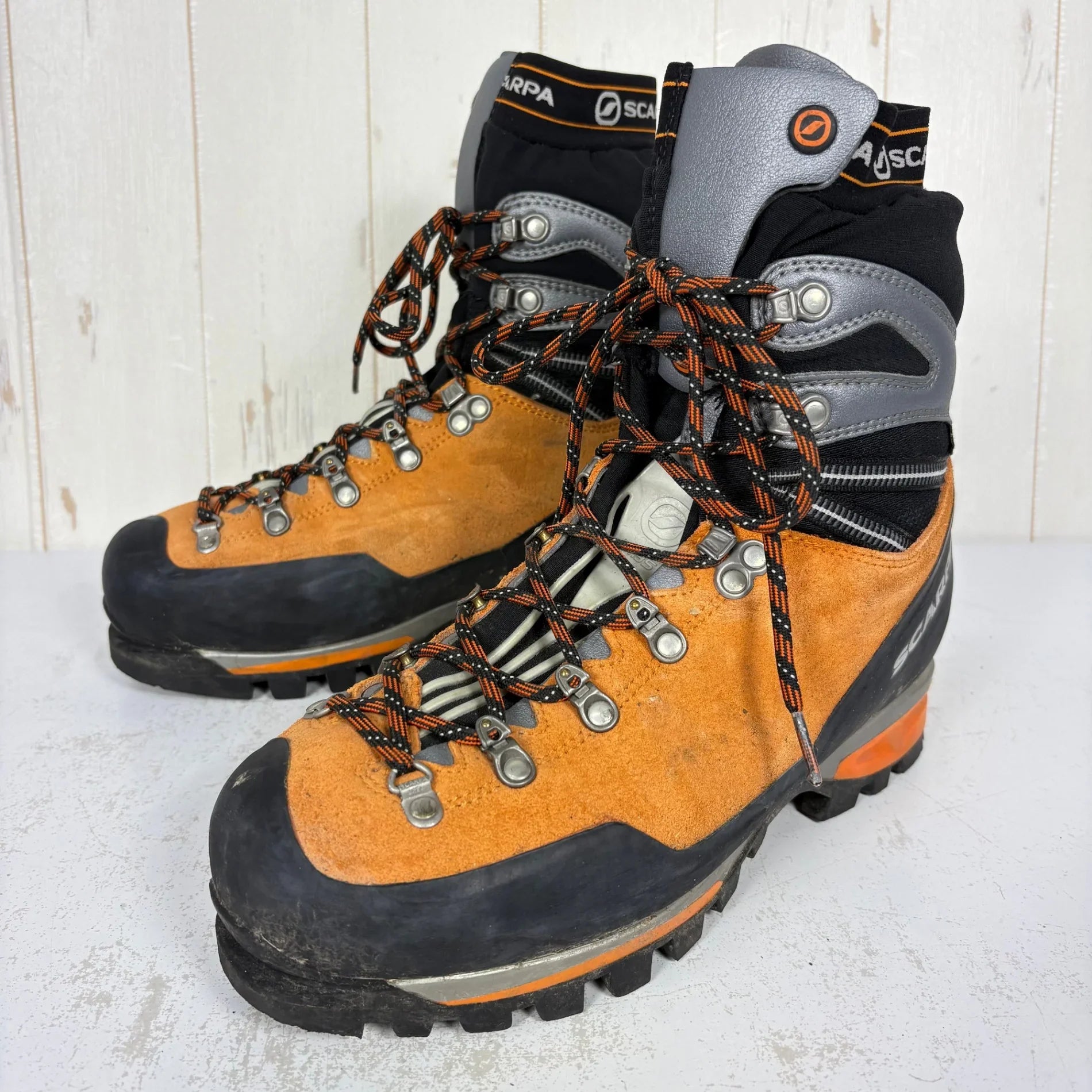 Men's 26.1cm オレンジ系】 Scarpa ( スカルパ ) モンブランプロ GTX