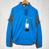 Montane Shark 夹克,男款 M 码,蓝色,蓝色闪光尼龙材质,防风夹克,货号 z00055356,蓝色闪光防风外套