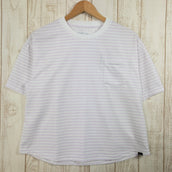 【Women's L ホワイト系】 Marmot ( マーモット ) ウィメンズサラピークボーダーハーフスリーブクルー ポリエステル TOWPJA69 Asian Women's ライラック 化繊 ショートスリーブシャツ インナー シャツ トップス ウェア - 【公式】2ndGEAR(セカンドギア)Webショップ【登山用品・アウトドア用品専門 買取販売店】