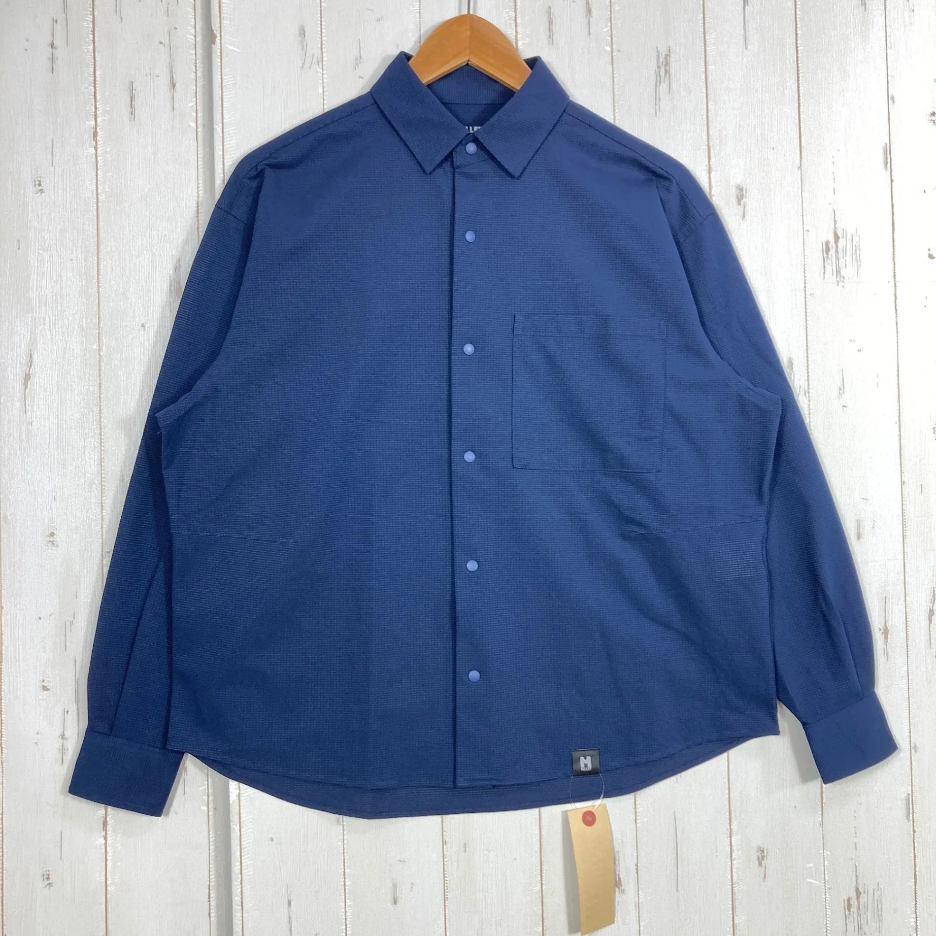 【Men's XS ネイビー系】 Millet ( ミレー ) ブリーズ メッシュ ロングスリーブ シャツ Breeze Mesh Long Sleeve Shirt ポリエステル ウェア トップス インナー シャ Men's XS ネイビー系】 Millet ( ミレー ) ブリーズ メッシュ ロング