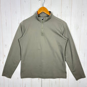 【Women's L グレー系】 Phenix ( フェニックス ) ハーフジップ ロングスリーブ シャツ ポリエステル ウェア トップス インナー シャツ ロングスリーブシャツ 化繊 z00055032 化繊 ロングスリーブシャツ インナー シャツ トップス ウェ