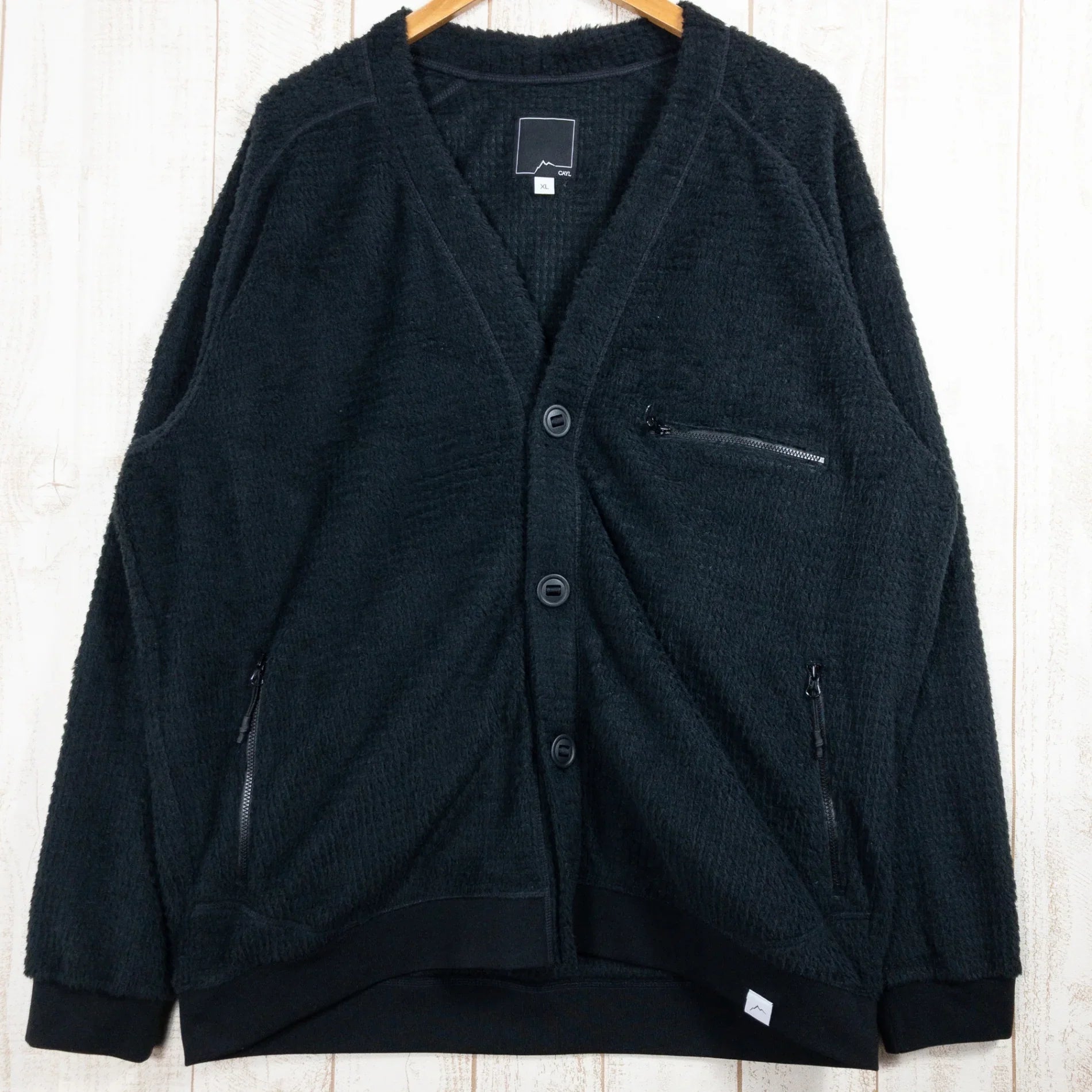 Unisex XL ブラック系】 Cayl ( ケイル ) アルファ カーディガン Alpha 