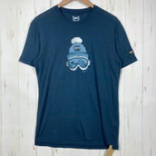 【Men's S ネイビー系】 Supernatural | Sn ( スーパーナチュラル ) ゴー ジーニー ティー GOGEANIE TEE メリノウール ウェア トップス インナー シャツ ショートスリーブTシャツ クルーネック ウール z00059251