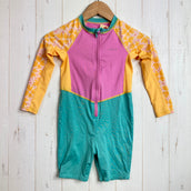 【Baby's 3T オレンジ系】 2020 Patagonia ( パタゴニア ) スイム ロンパース Swim Romper MBPI ナイロン ウェア トップス インナー シャツ ロングスリーブシャツ 化繊 z00058083 MBPI 化繊 ロングスリーブシャツ