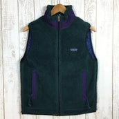 【Men's S グリーン系】 Patagonia ( パタゴニア ) レトロ エックス ベスト Retro X Vest 初期型 ハンター×リーガルパープル Pef 防風 フリース アメリカ製 入手困難 23043 International Men's Hunt - 【公式】2ndGEAR(セカンドギア)Webショップ【登山用品・アウトドア用品専門 買取販売店】