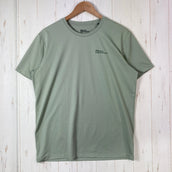 【Men's M グリーン系】 Jackwolfskin ( ジャックウルフスキン ) テキサドライ ティー Texadri Tee ポリエステル ウェア トップス インナー シャツ ショートスリーブTシャツ クルーネック 化繊 z00059913 化繊 ショート